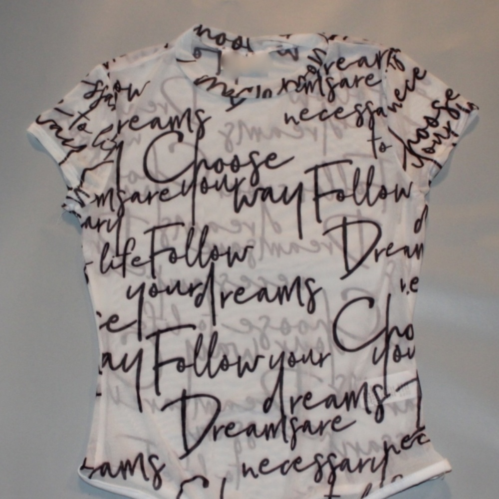 Follow your dreams body shirt